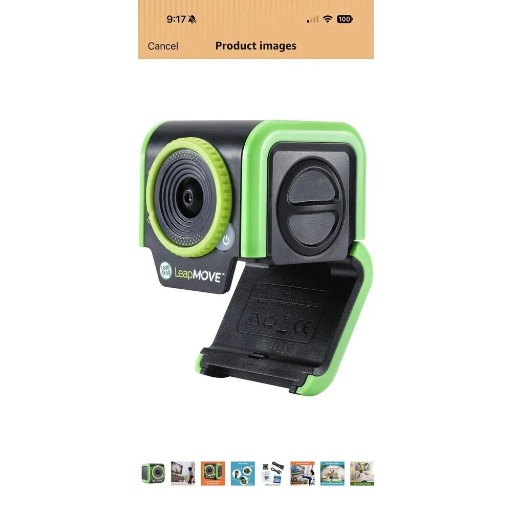 LeapFrog LeapMOVE Digital Camera wLeapFrog LeapMOVE Digital Camera with 25 Games